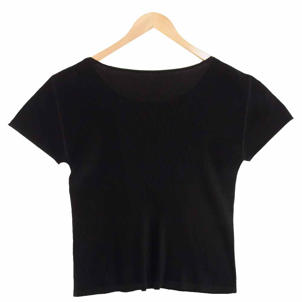 PLEATS PLEASE プリーツプリーズ ISSEY MIYAKE イッセイミヤケ カットソー Tシャツ ブラック系 3【中古】