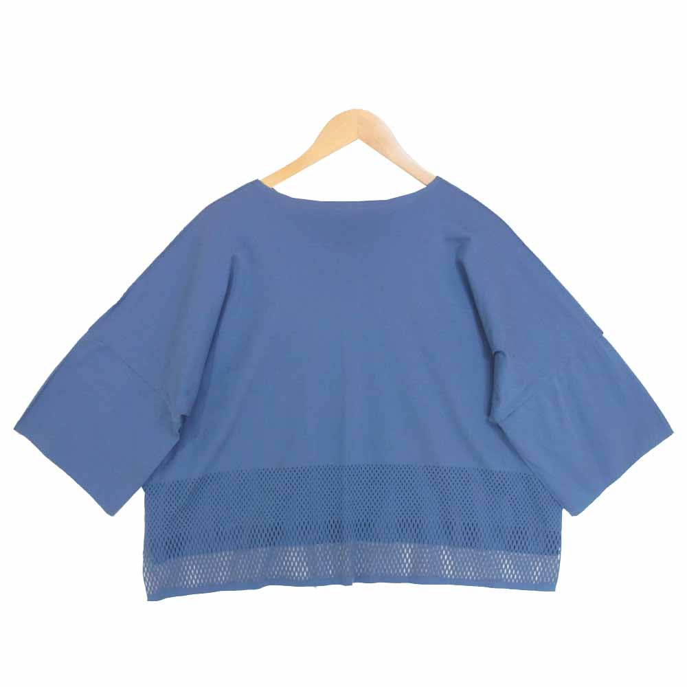PLEATS PLEASE プリーツプリーズ ISSEY MIYAKE イッセイミヤケ A-POC メッシュ カットソー ライトブルー系 3【中古】