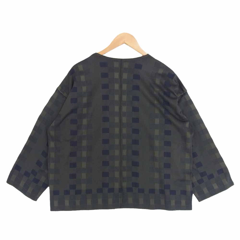 PLEATS PLEASE プリーツプリーズ ISSEY MIYAKE イッセイミヤケ A-POC INSIDE カットソー ネイビー系 3【美品】【中古】