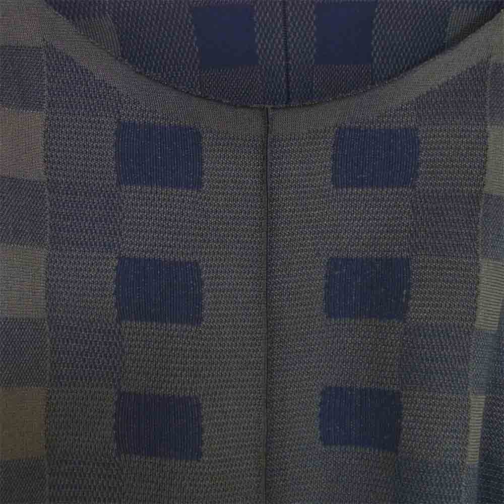 PLEATS PLEASE プリーツプリーズ ISSEY MIYAKE イッセイミヤケ A-POC INSIDE カットソー ネイビー系 3【美品】【中古】