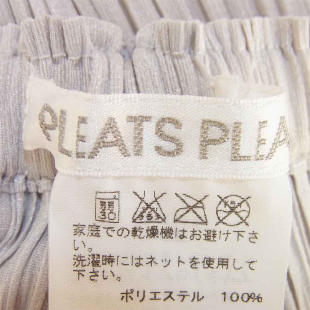 PLEATS PLEASE プリーツプリーズ ISSEY MIYAKE イッセイミヤケ バルーン パンツ グレー系 3【美品】【中古】