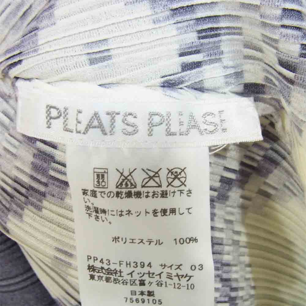 PLEATS PLEASE プリーツプリーズ ISSEY MIYAKE イッセイミヤケ タートルネック ワンピース ホワイト系 3【中古】