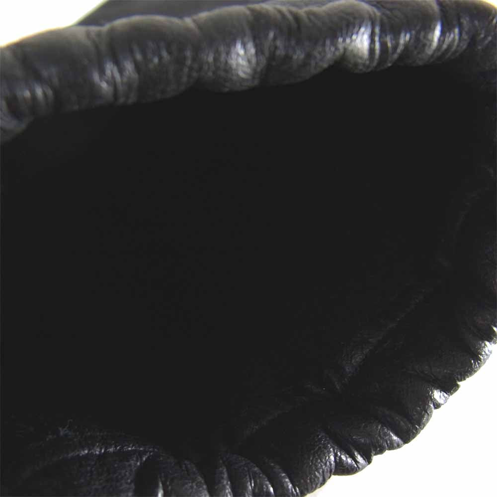 TENDERLOIN テンダーロイン × PORTRE ポーター レザー 巾着 ブラック系【中古】