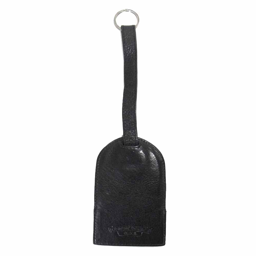 CHROME HEARTS クロムハーツ（原本無） セメタリー クロシェット レザー キーケース ブラック系【中古】
