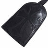 CHROME HEARTS クロムハーツ（原本無） セメタリー クロシェット レザー キーケース ブラック系【中古】