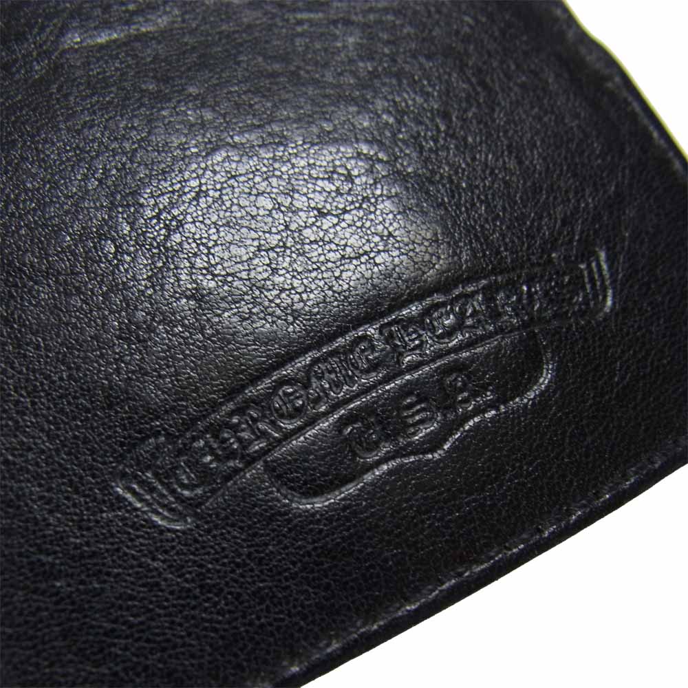 CHROME HEARTS クロムハーツ（原本無） セメタリー クロシェット レザー キーケース ブラック系【中古】