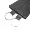 CHROME HEARTS クロムハーツ（原本無） セメタリー クロシェット レザー キーケース ブラック系【中古】