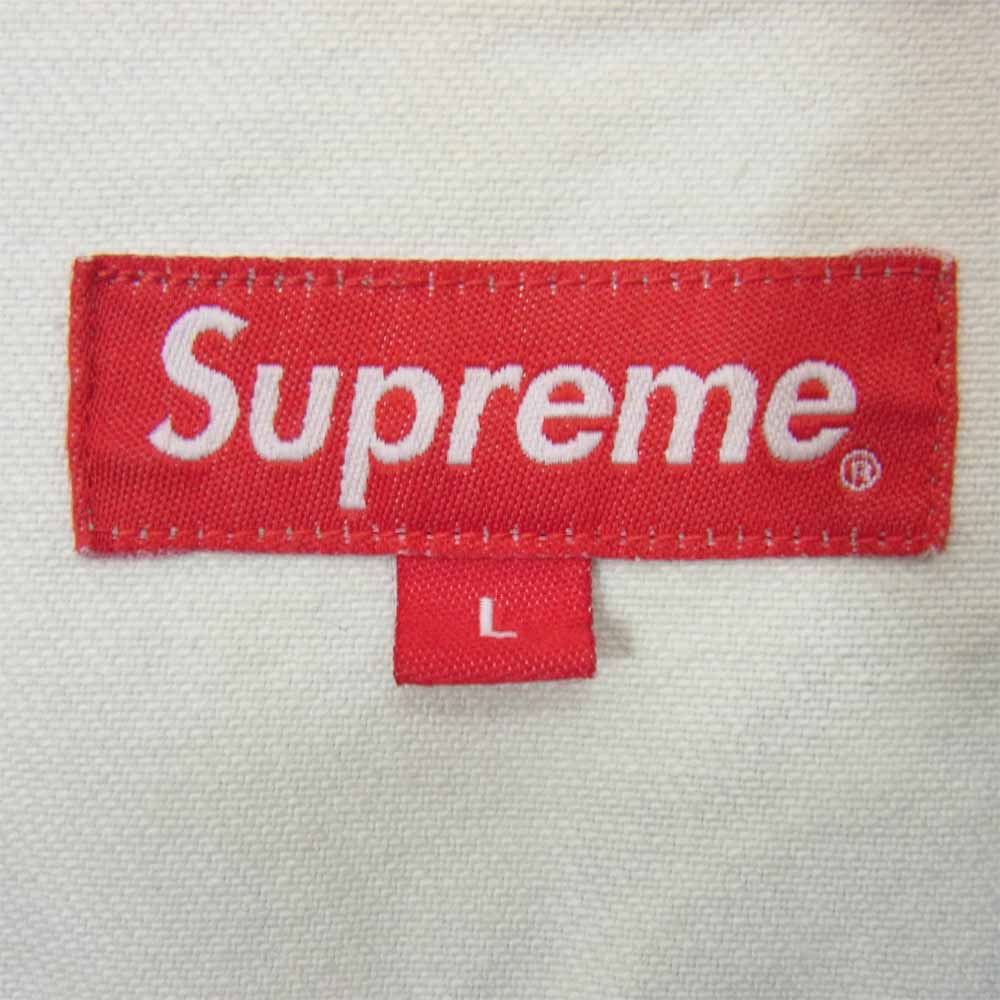 Supreme シュプリーム 17SS Cowboy Denim Work Jacket カウボーイ デニム ワークジャケット グレー系 L【中古】