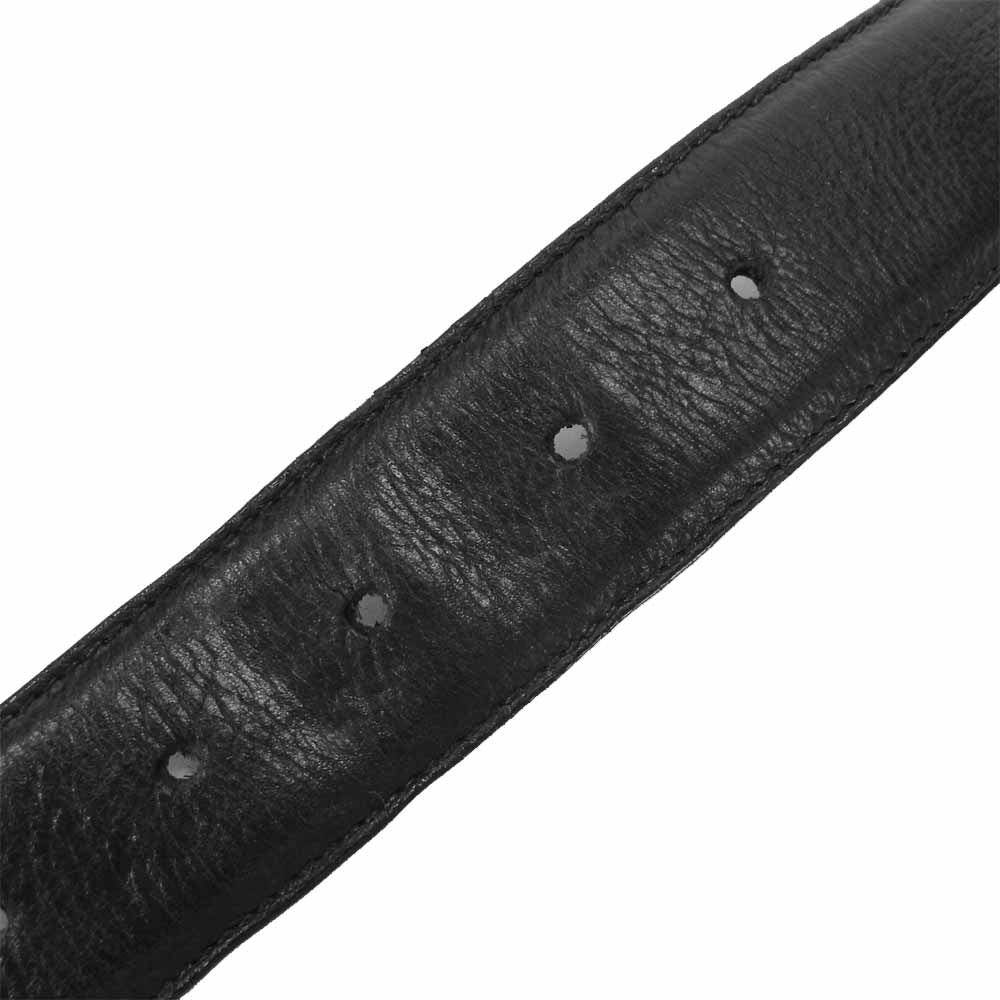 CHROME HEARTS クロムハーツ（原本無） ROLLER BELT ローラー ベルト ブラック系 34【中古】