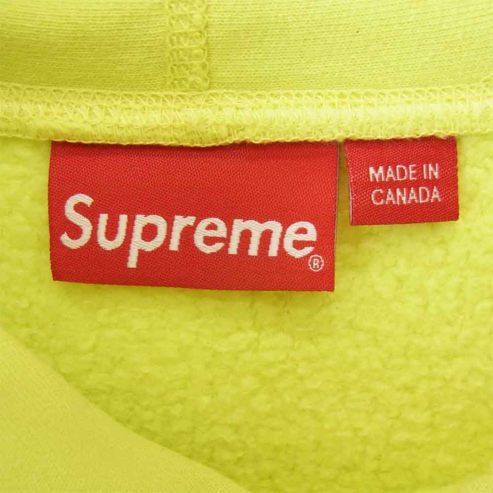 Supreme シュプリーム 21SS KAWS Chalk Logo Hooded Sweatshirt パーカー イエロー系 M【中古】