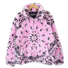 Supreme シュプリーム 21SS Bandana Faux Fur Bomber Jacket ジャケット ピンク系 XL【中古】