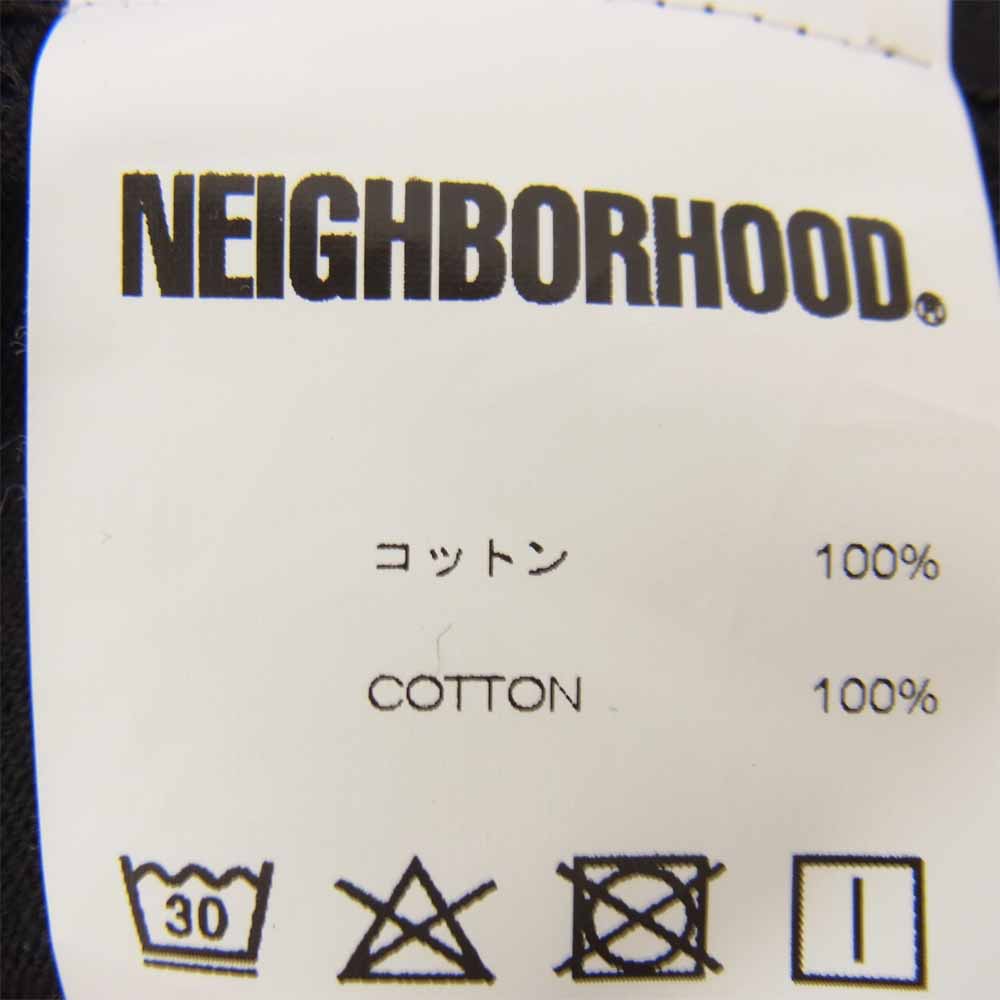 NEIGHBORHOOD ネイバーフッド NHBT-1/C-TEE.SS × BT21 ロゴ プリント Tシャツ ブラック系 S【新古品】【未使用】【中古】