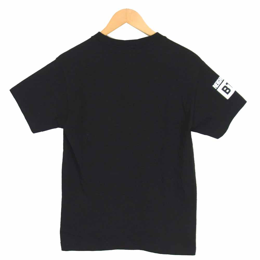 NEIGHBORHOOD ネイバーフッド NHBT-2/C-TEE.SS × BT21 ロゴ プリント Tシャツ ブラック系 S【新古品】【未使用】【中古】
