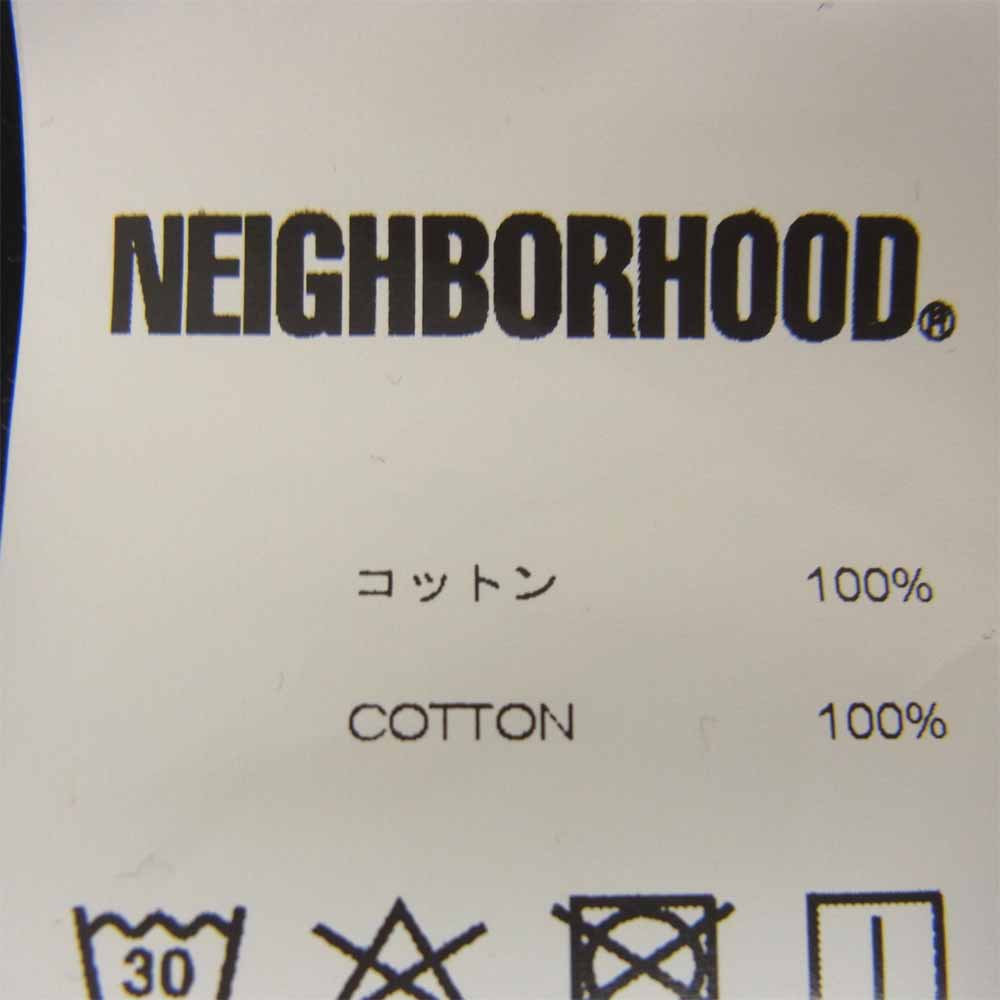 NEIGHBORHOOD ネイバーフッド NHBT-2/C-TEE.SS × BT21 ロゴ プリント Tシャツ ブラック系 S【新古品】【未使用】【中古】