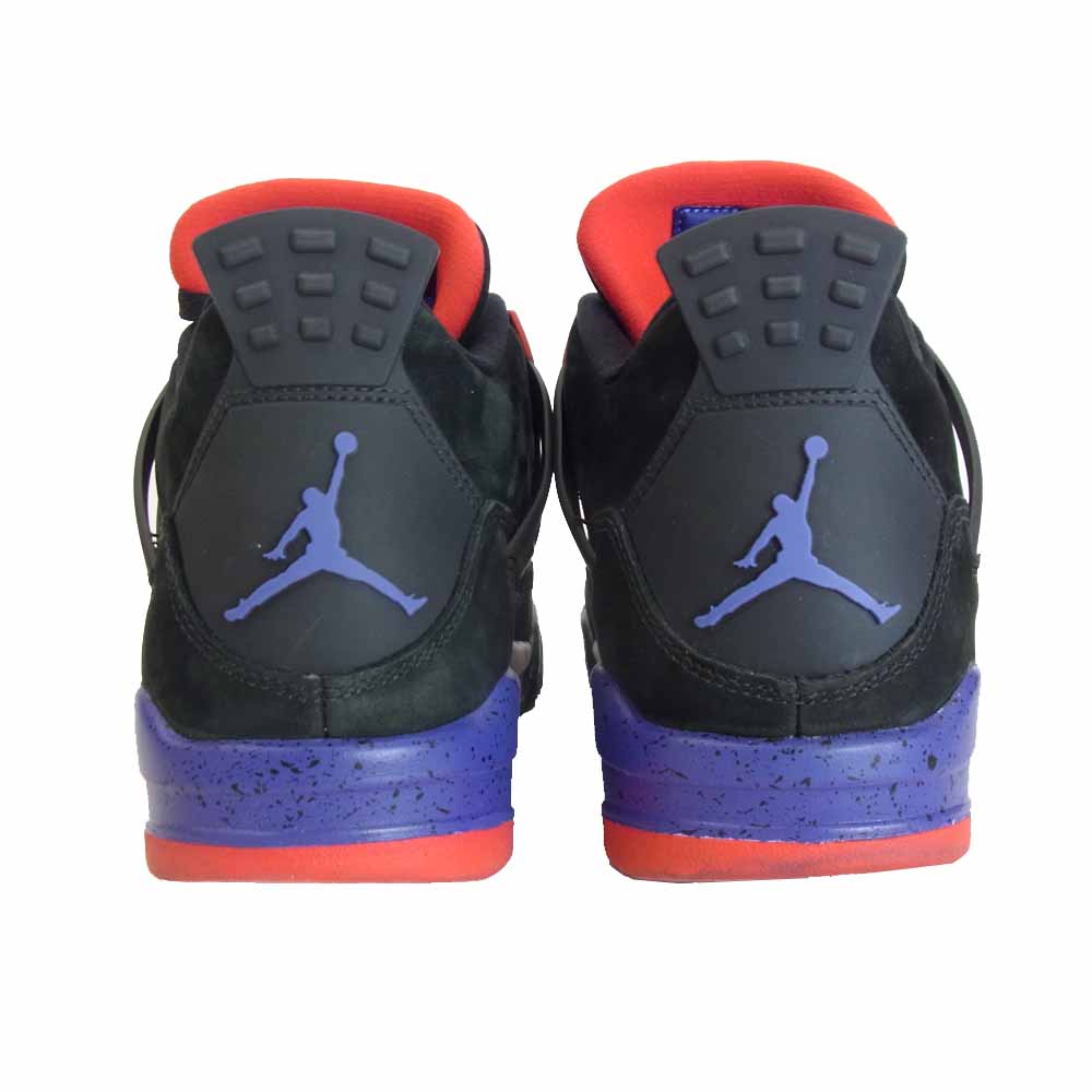 NIKE ナイキ AQ3816-065 AIR JORDAN 4 RETRO NRG エア ジョーダン レトロ BLACK/COURT PURPLE 28cm【美品】【中古】