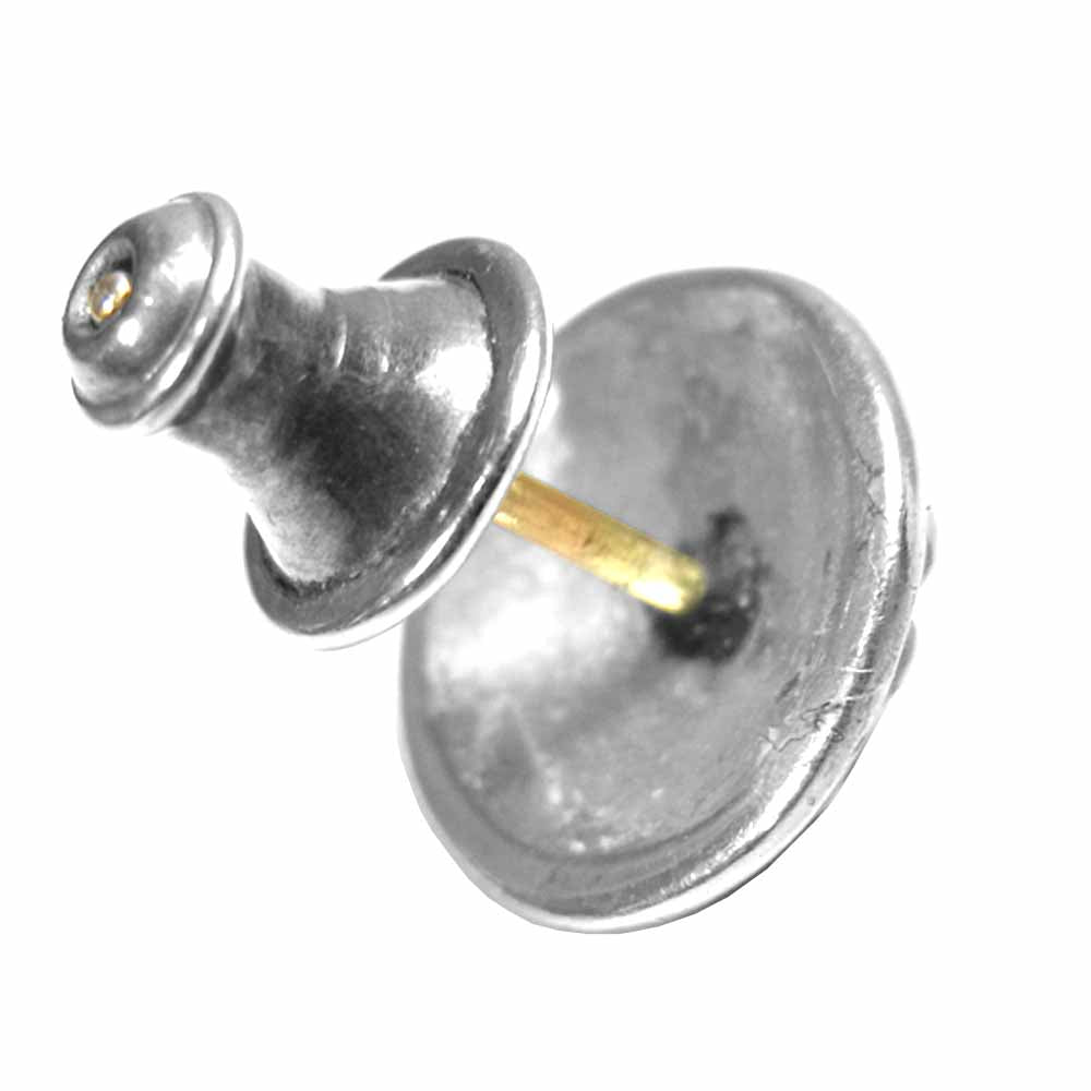 CHROME HEARTS クロムハーツ（原本有） STUD BALL クロス ボール スタッド ピアス シルバー系【中古】