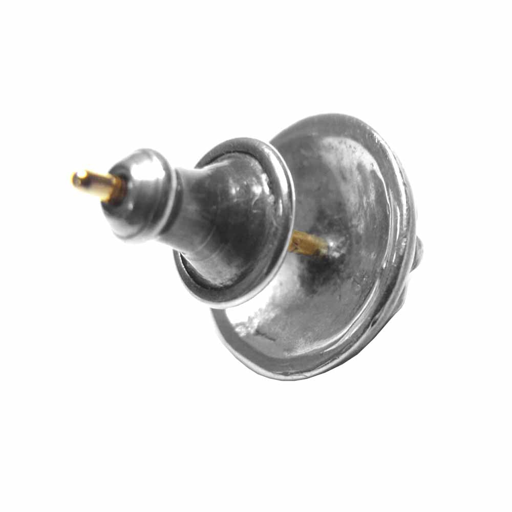 CHROME HEARTS クロムハーツ（原本有） STUD BALL クロス ボール スタッド ピアス シルバー系【中古】
