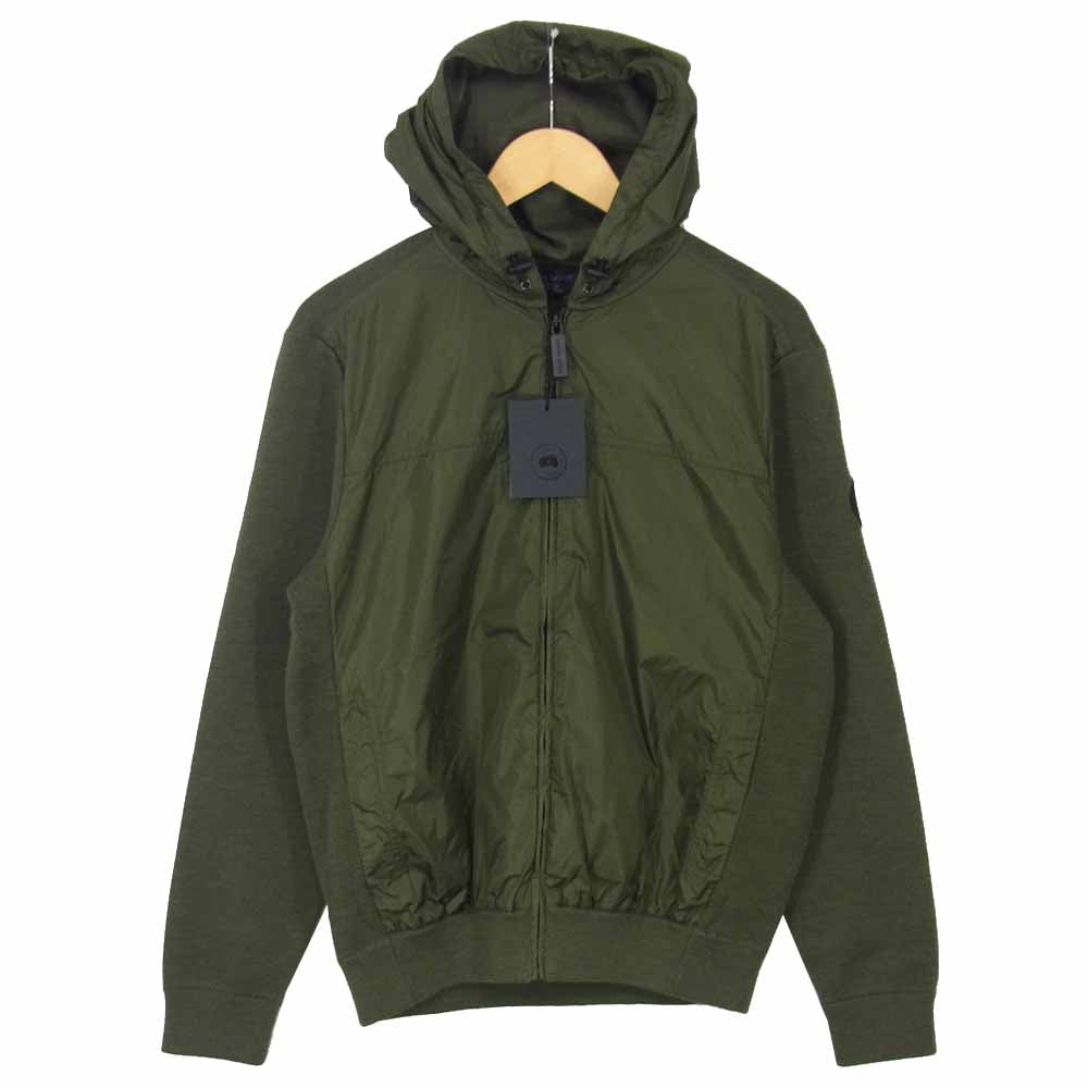 CANADA GOOSE カナダグース 6968M 国内正規品 WINDBRIDGE HOODY ウィンドブリッジ フーディ ジャケット カーキ系 M/M【新古品】【未使用】【中古】