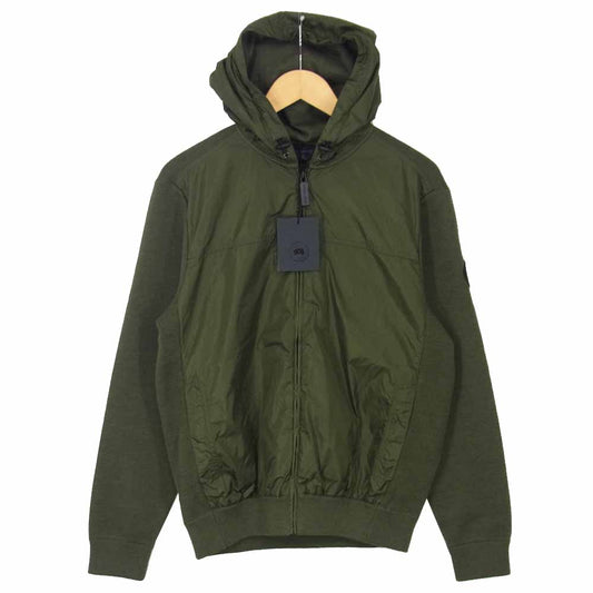 CANADA GOOSE カナダグース 6968M 国内正規品 WINDBRIDGE HOODY ウィンドブリッジ フーディ ジャケット カーキ系 M/M【新古品】【未使用】【中古】