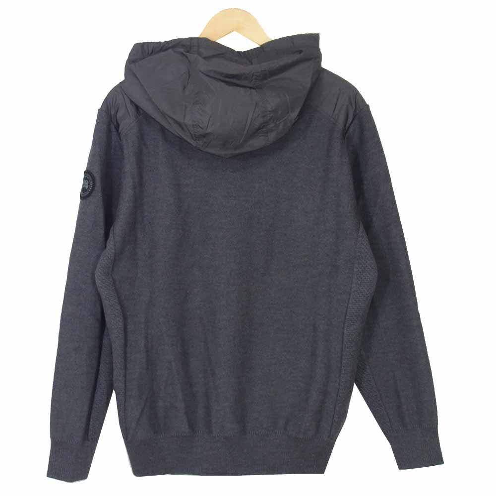 CANADA GOOSE カナダグース 6969M 国内正規品 ASHCROFT HOODY アシュクロフト フーディ ニット パーカ グレー系 L/G【新古品】【未使用】【中古】