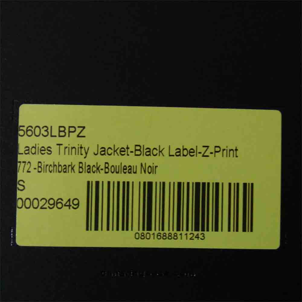 CANADA GOOSE カナダグース 5603LBPZ 国内正規品 レディース TRINITY JACKET BLACK LABEL  トリニティ ジャケット ブラックラベル  ブラック系 S/P【新古品】【未使用】【中古】