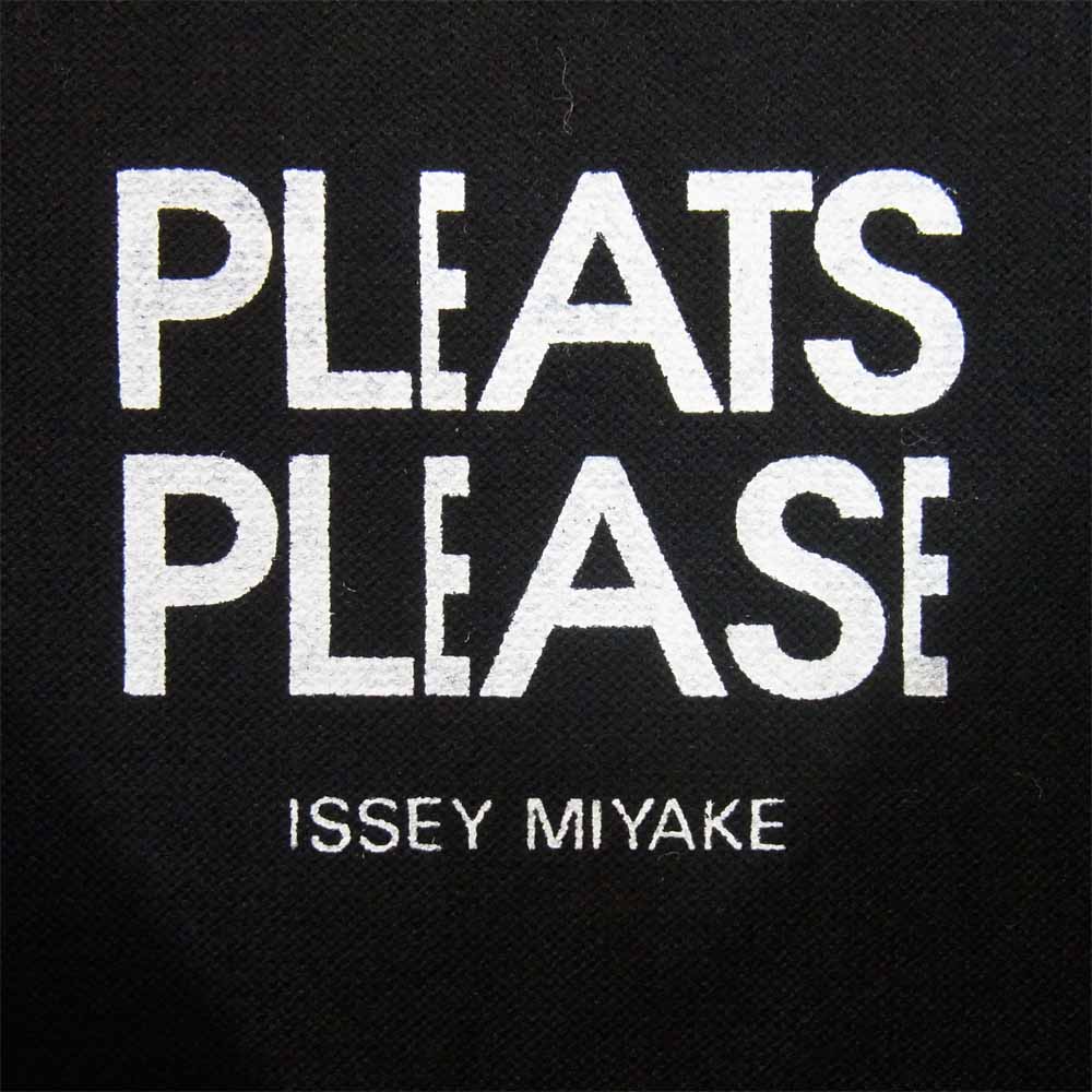 PLEATS PLEASE プリーツプリーズ ISSEY MIYAKE イッセイミヤケ ノースリーブ カットソー ブラック系 3【美品】【中古】