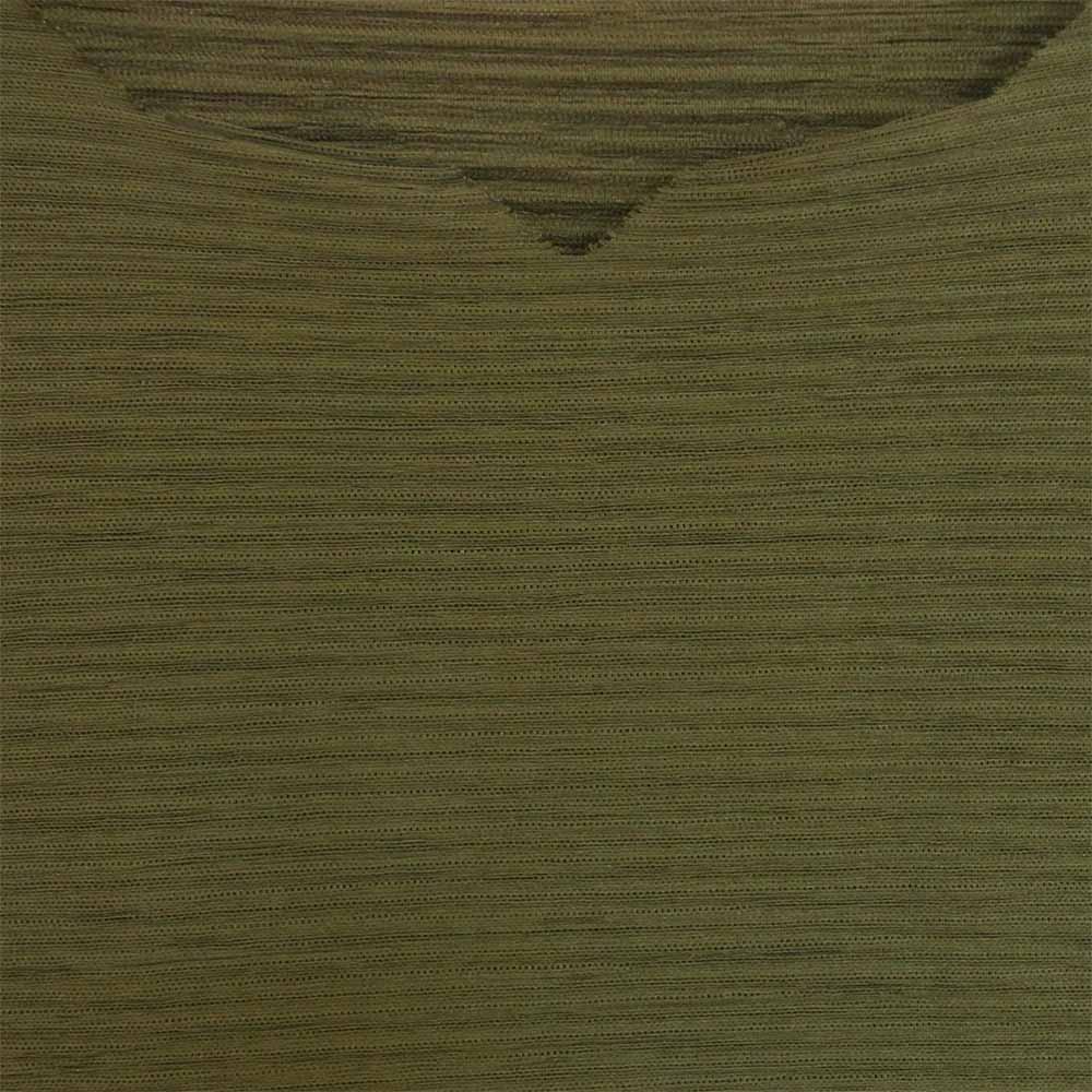 ISSEY MIYAKE イッセイミヤケ me A-POC INSIDE 横プリーツ カットソー モスグリーン系 表記なし【美品】【中古】