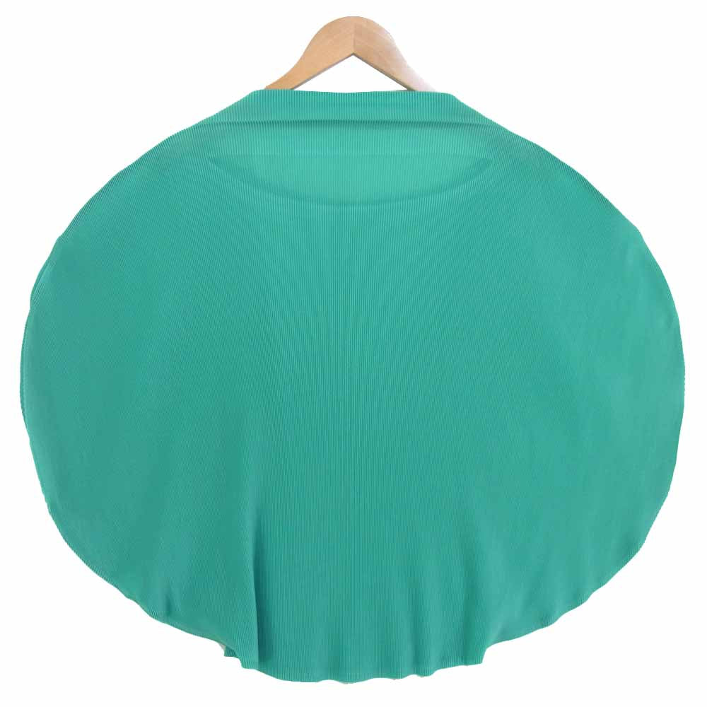 PLEATS PLEASE プリーツプリーズ ISSEY MIYAKE イッセイミヤケ バルーン カットソー ライトグリーン系 表記無し【美品】【中古】