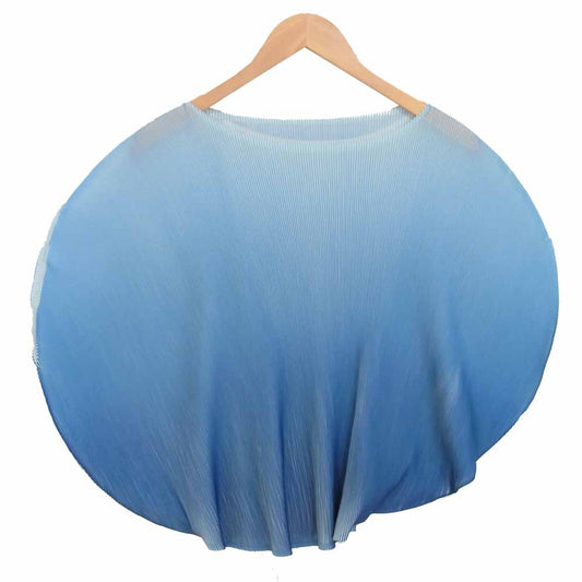 PLEATS PLEASE プリーツプリーズ ISSEY MIYAKE イッセイミヤケ バルーン カットソー ライトブルー系 表記無し【美品】【中古】
