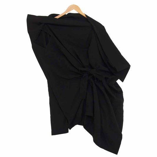 ISSEY MIYAKE イッセイミヤケ 1325. STANDARD 平面立体 変形 ワンピース ブラック系 2【美品】【中古】