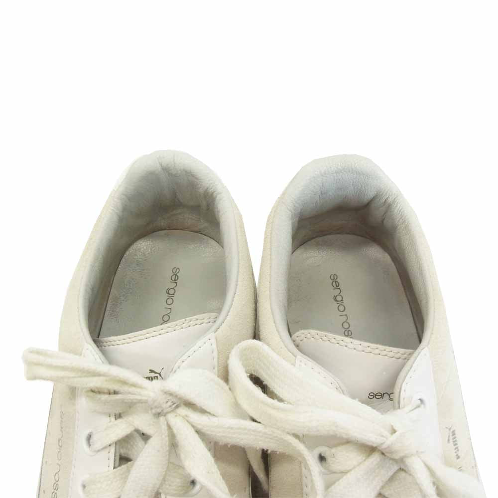 PUMA プーマ sergio rossi セルジオロッシ スニーカー ホワイト系 27cm【中古】