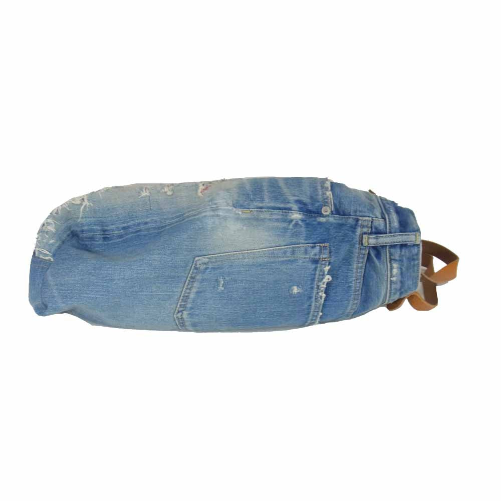 HYSTERIC GLAMOUR ヒステリックグラマー 01182QB09 DENIM REMAKE デニム リメイク トートバッグ インディゴブルー系【中古】