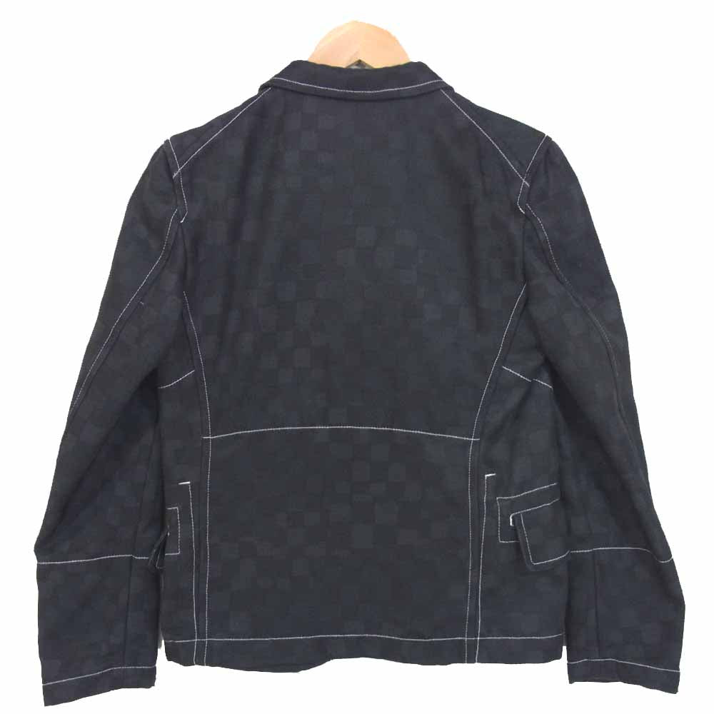 BLACK COMME des GARCONS ブラックコムデギャルソン 1B-J014 ドット テーラード ジャケット ブラック系 XS【新古品】【未使用】【中古】