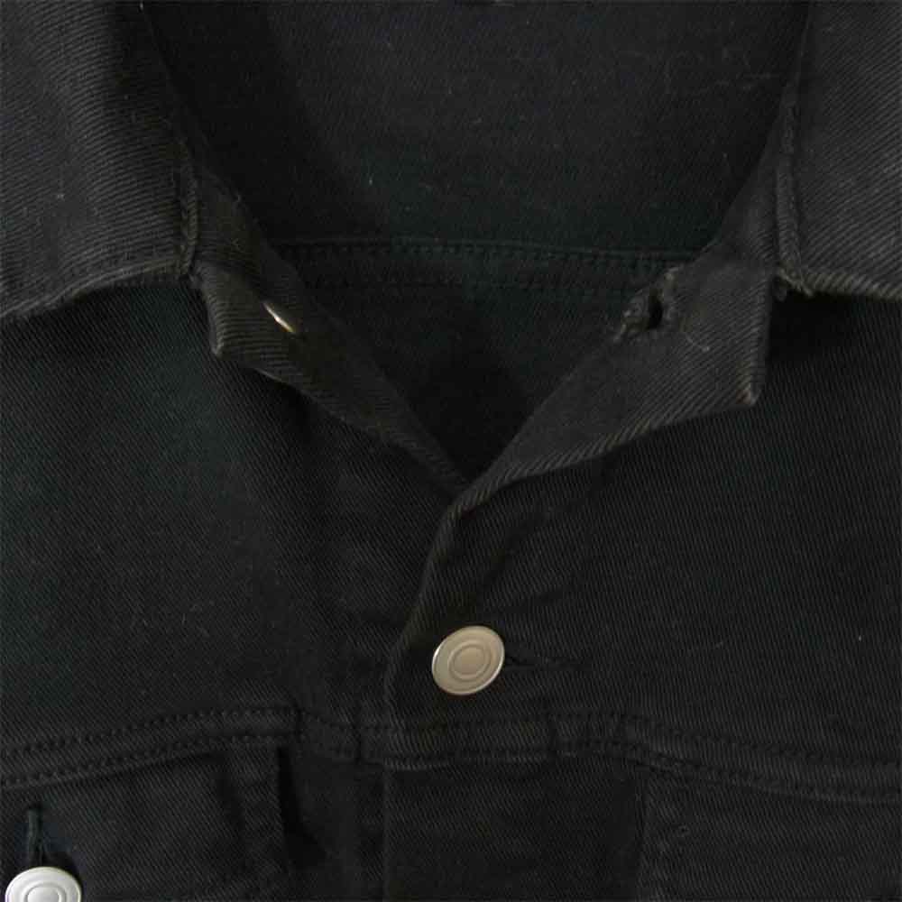 トリプルシックス ブラック デニム ジャケット ブラック系 S【中古】