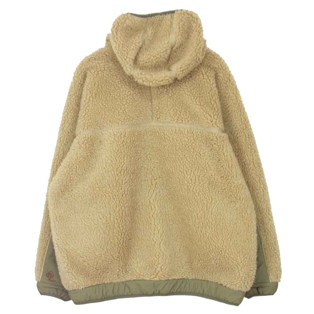 patagonia パタゴニア 04年製 20930 茶刺繍 RETRO RHYTHIM HOODY レトロ リズム フーディー KHAKI ベージュ系 XL【中古】