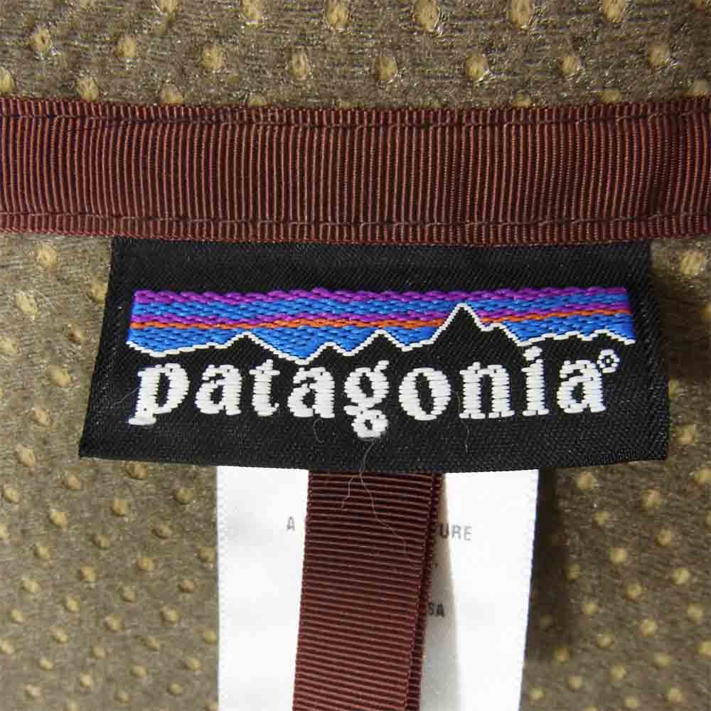 patagonia パタゴニア 04年製 20930 茶刺繍 RETRO RHYTHIM HOODY レトロ リズム フーディー KHAKI ベージュ系 XL【中古】