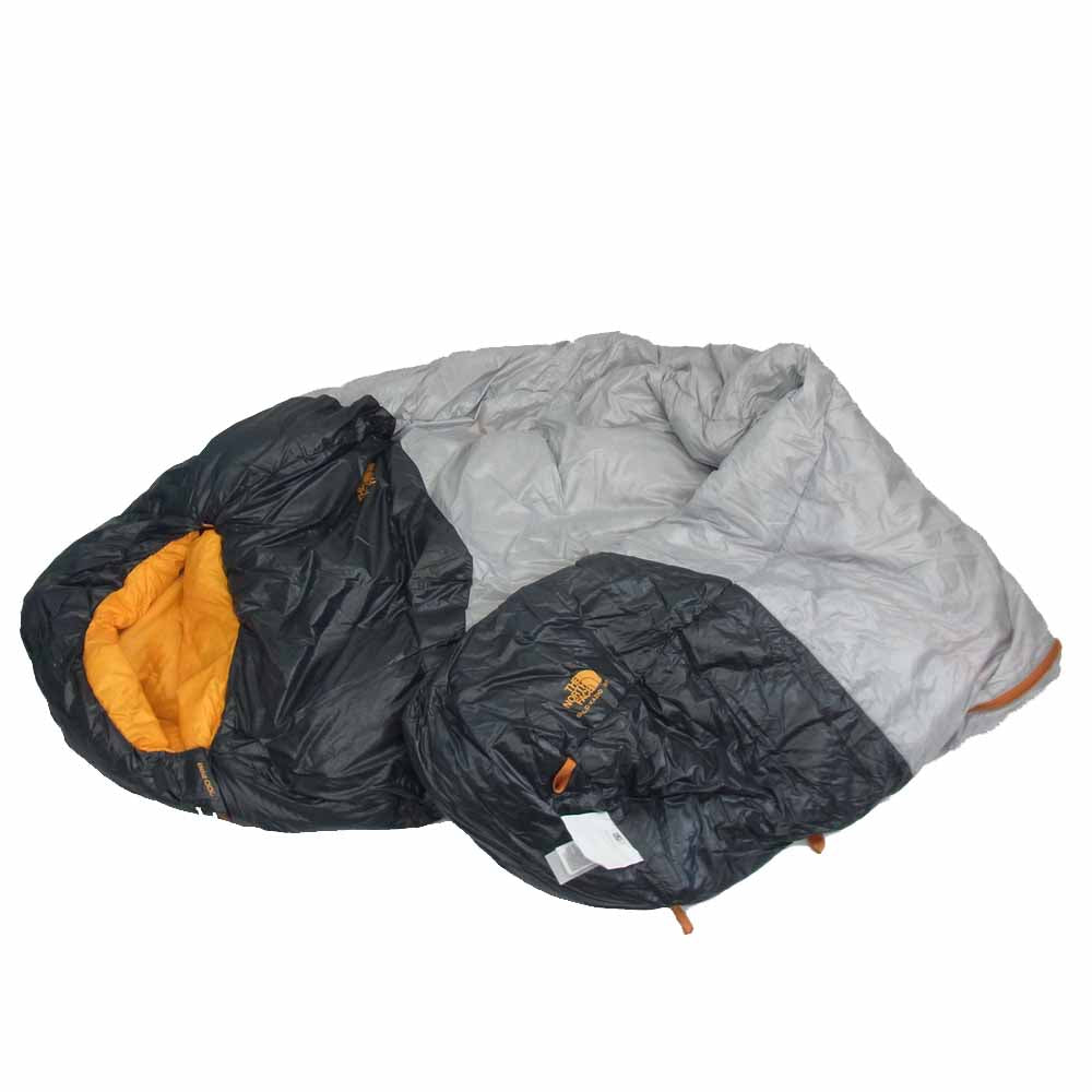 THE NORTH FACE ノースフェイス NBR41802 GOLD KAZOO ゴールド カズー 寝袋 シュラフ ハイライズグレー×ラディアントイエロー RH-REG【新古品】【未使用】【中古】