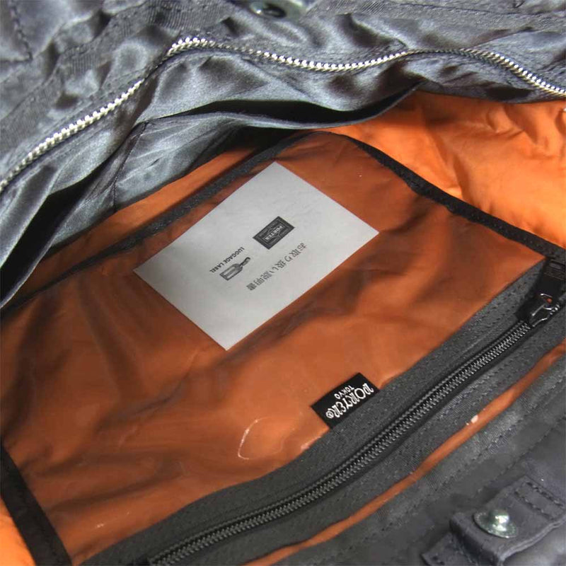 PORTER ポーター 622-66994 TANKER TOTE BAG タンカー トート バッグ ブラック系【新古品】【未使用】【中古】