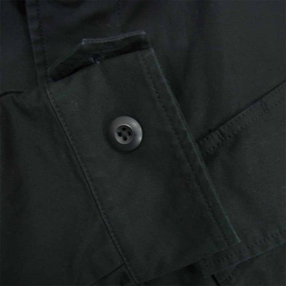 VISION アニキ スペシャル ダウンベストライナー付き ファティーグ ミリタリー ジャケット ブラック系 M【新古品】【未使用】【中古】