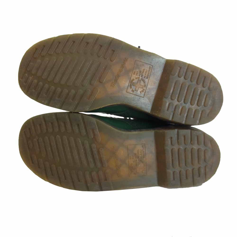 Dr.Martens ドクターマーチン 8ホール ブーツ グリーン系【中古】