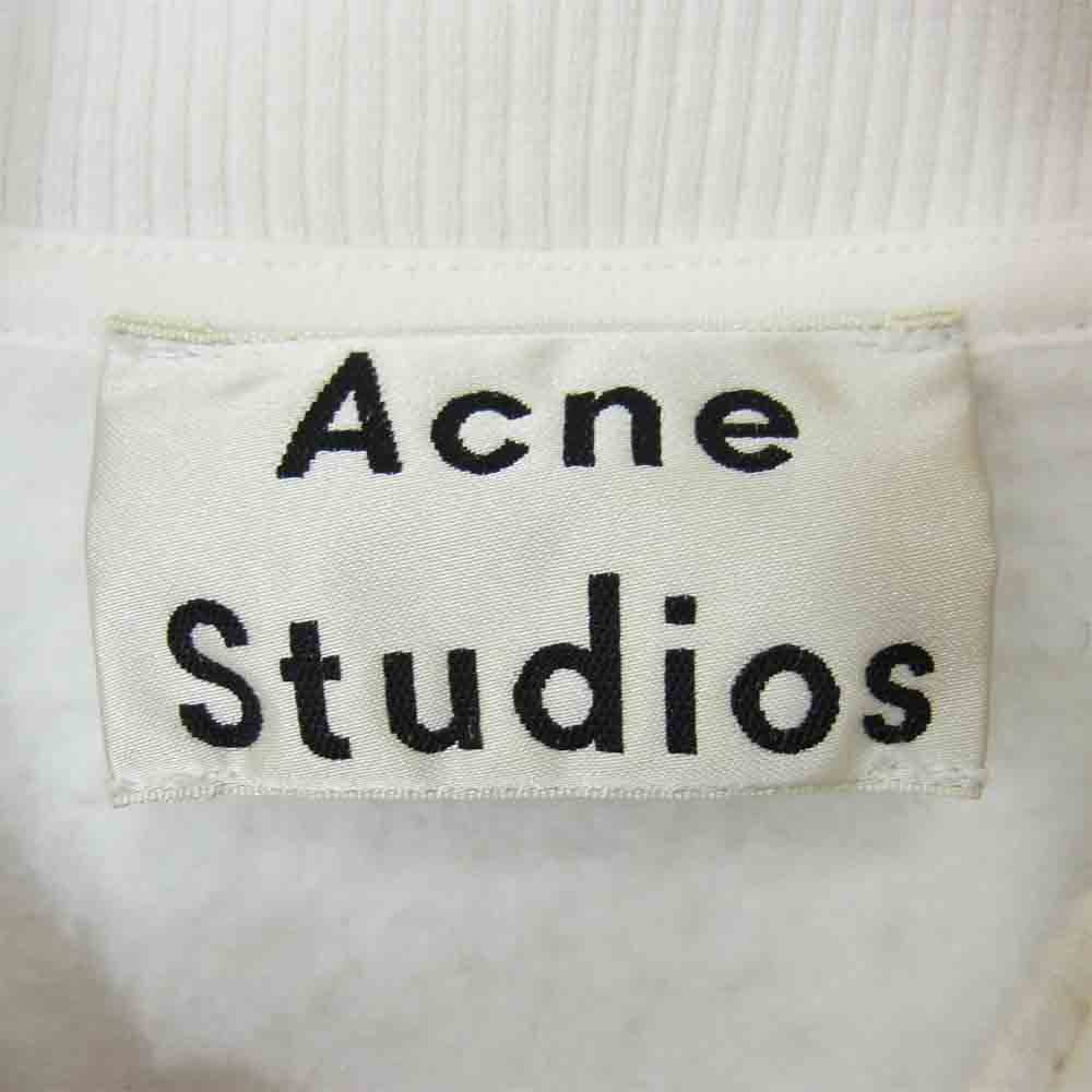 ACNE STUDIOS アクネストゥディオズ Vania フーデッド リボン パーカー ホワイト系 XS【美品】【中古】