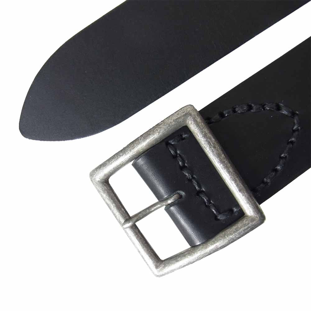 VISVIM ビズビム 12SS 0121103003020 YOGI BELT 40MM サイズ32 ブラック系 32【極上美品】【中古】