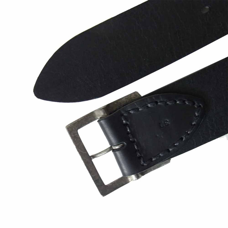 VISVIM ビズビム 12SS 0121103003020 YOGI BELT 40MM サイズ32 ブラック系 32【極上美品】【中古】