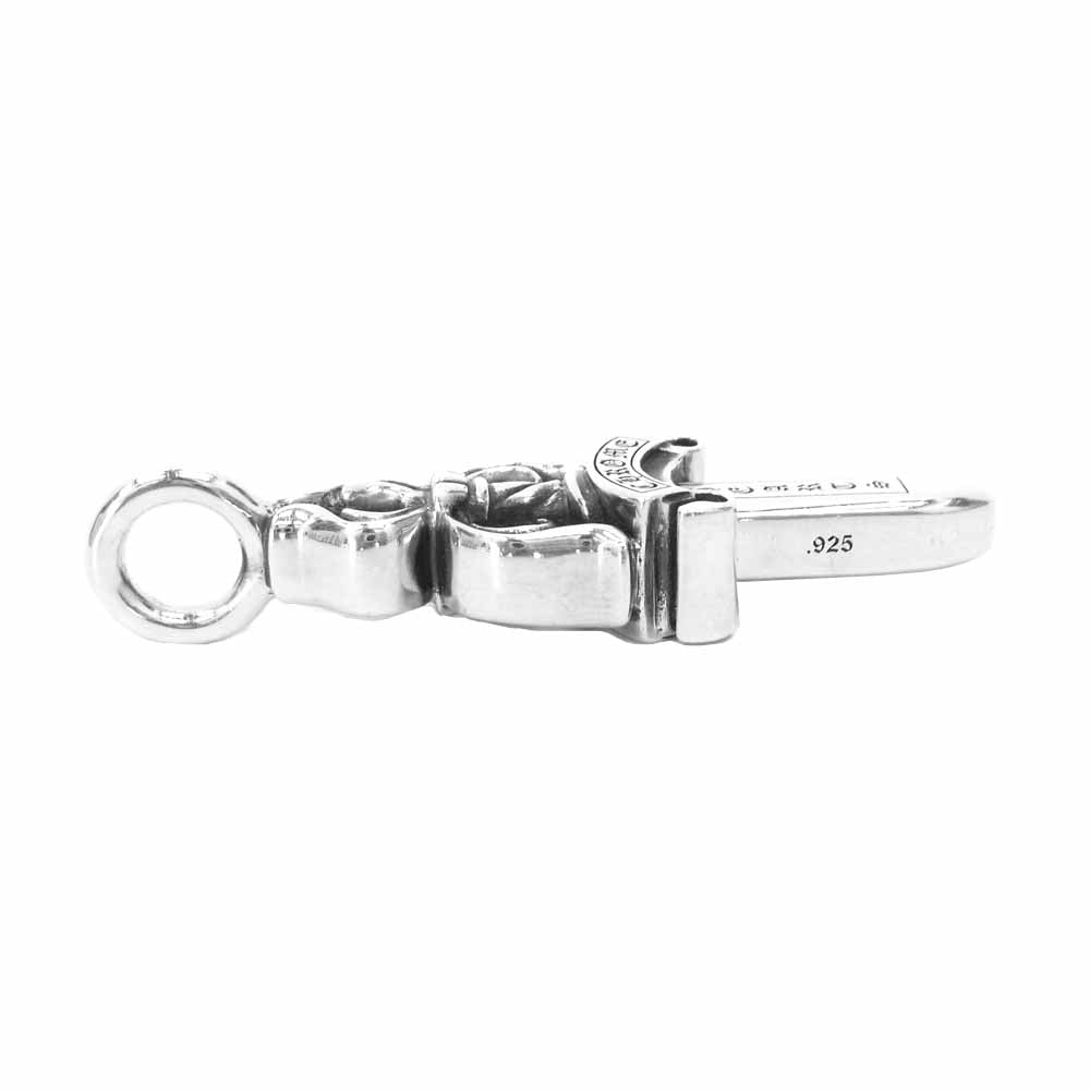 CHROME HEARTS クロムハーツ（原本無） ダブルダガー ペンダントトップ シルバー系【中古】