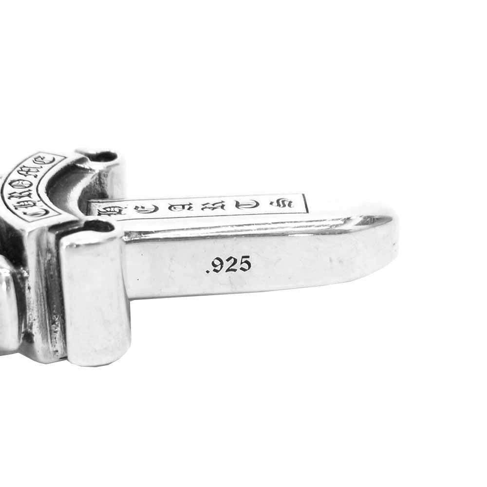 CHROME HEARTS クロムハーツ（原本無） ダブルダガー ペンダントトップ シルバー系【中古】