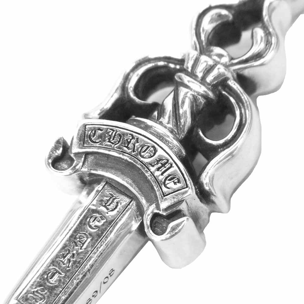CHROME HEARTS クロムハーツ（原本無） ダブルダガー ペンダントトップ シルバー系【中古】