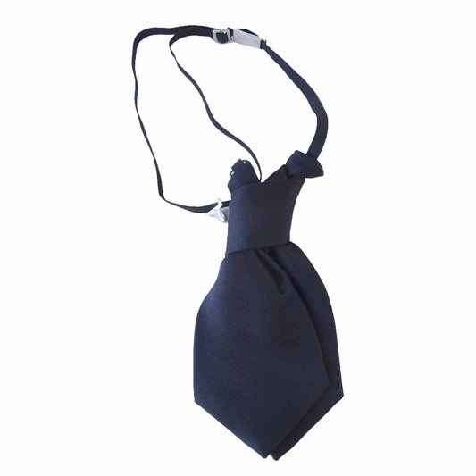 DIOR HOMME ディオールオム SILK SHORT TIE シルク100％ ショート タイ ブラック系【中古】