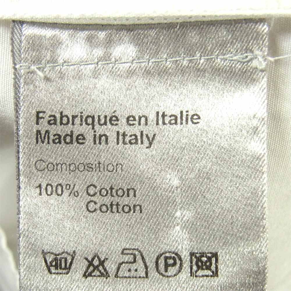 DIOR HOMME ディオールオム 7E3150450100 国内正規品 マルチポケット 比翼 長袖 シャツ イタリア製 ホワイト系【中古】