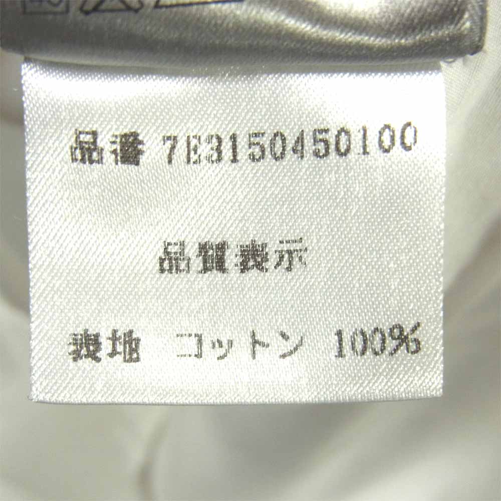 DIOR HOMME ディオールオム 7E3150450100 国内正規品 マルチポケット 比翼 長袖 シャツ イタリア製 ホワイト系【中古】