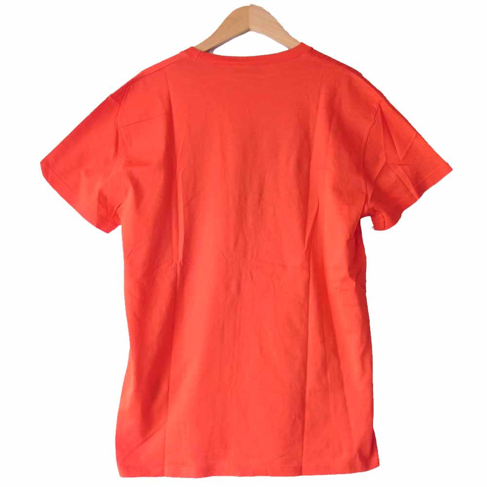 DIOR HOMME ディオールオム 04SS 4EH7050138 国内正規品 エディ期 DANCE NOW プリント 半袖 Tシャツ  レッド系 L【中古】